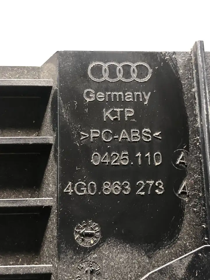 Audi A6 C7 (2014 - 2018) 0425110 Накладка передней пепельницы — фото 3