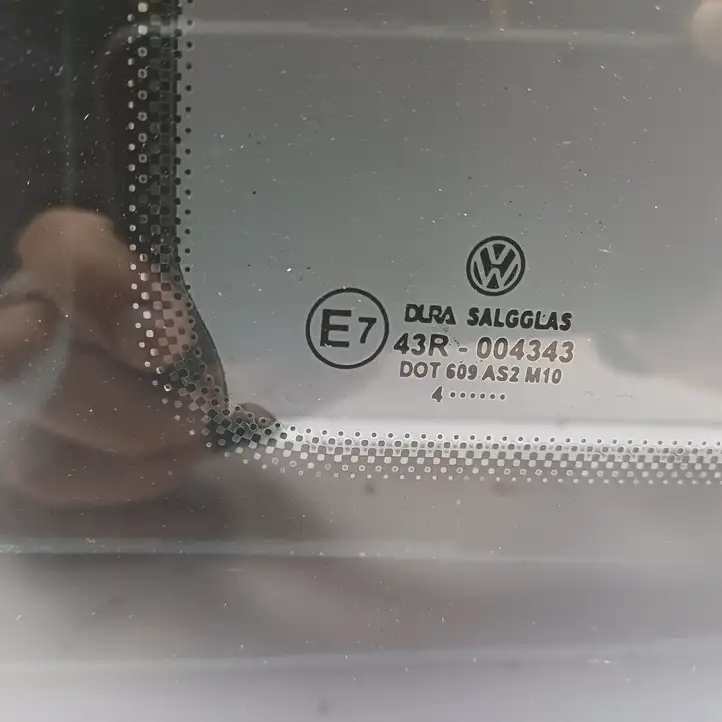 Volkswagen Caddy (2004 - 2010) 43R004343 Стекло раздвижной двери — фото 7