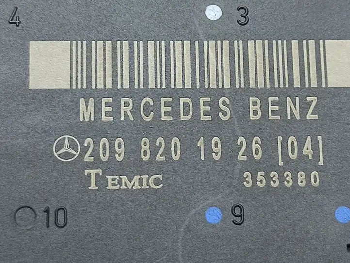 Mercedes-Benz CLK A209,C209 (2002 - 2009) 2098201926 Блок управления дверью — фото 7