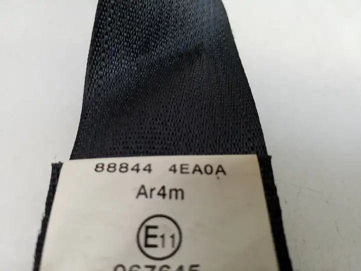 Nissan Qashqai (2013 - 2017) 888444EA0A Задний ремень безопасности — фото 8