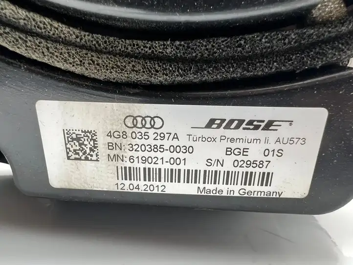 Audi A7 S7 4G (2010 - 2014) 4G8035297A Динамики передних дверей — фото 4