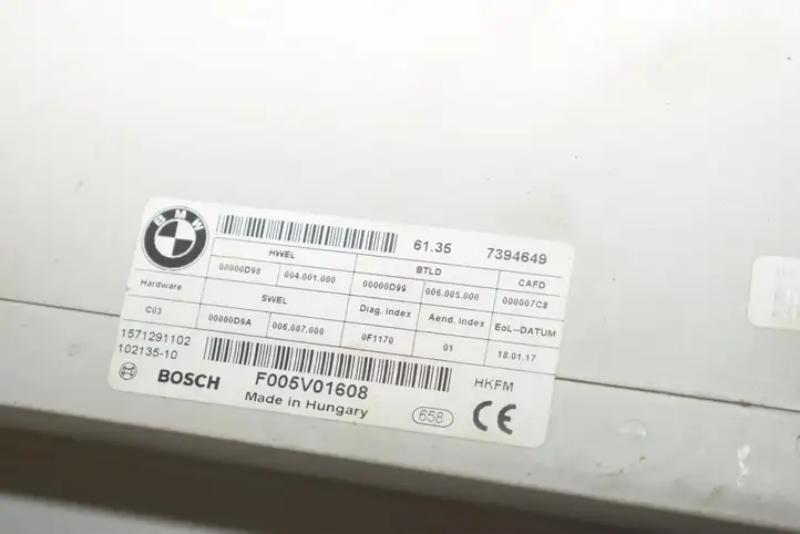 BMW X4 F26 (2014 - 2017) 9275121 Гидравлика крышки багажника — фото 3