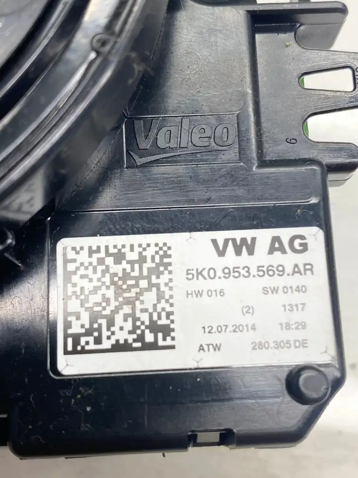 Volkswagen PASSAT B7 (2011 - 2014) 5K0953569AR Контактное кольцо SRS — фото 7