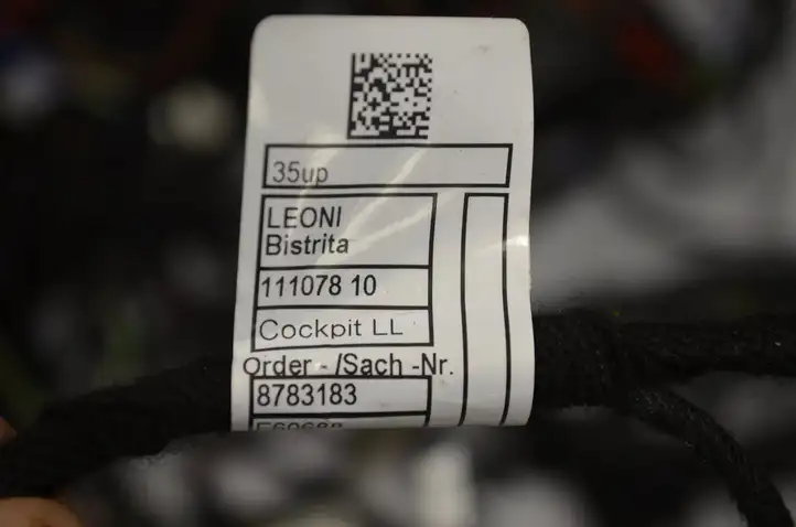 BMW 5 G30 G31 (2016 - ) 8783183 Прочая электропроводка — фото 2