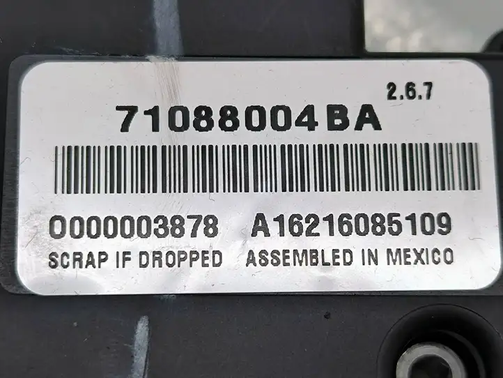 Chrysler Pacifica (2016 - ) 71088004BA Электродвигатель сиденья — фото 6