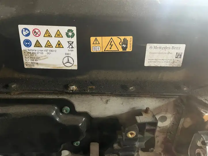 Mercedes-Benz EQB (2021 - ) A2433400703 Аккумулятор гибридного / электрического автомобиля — фото 4