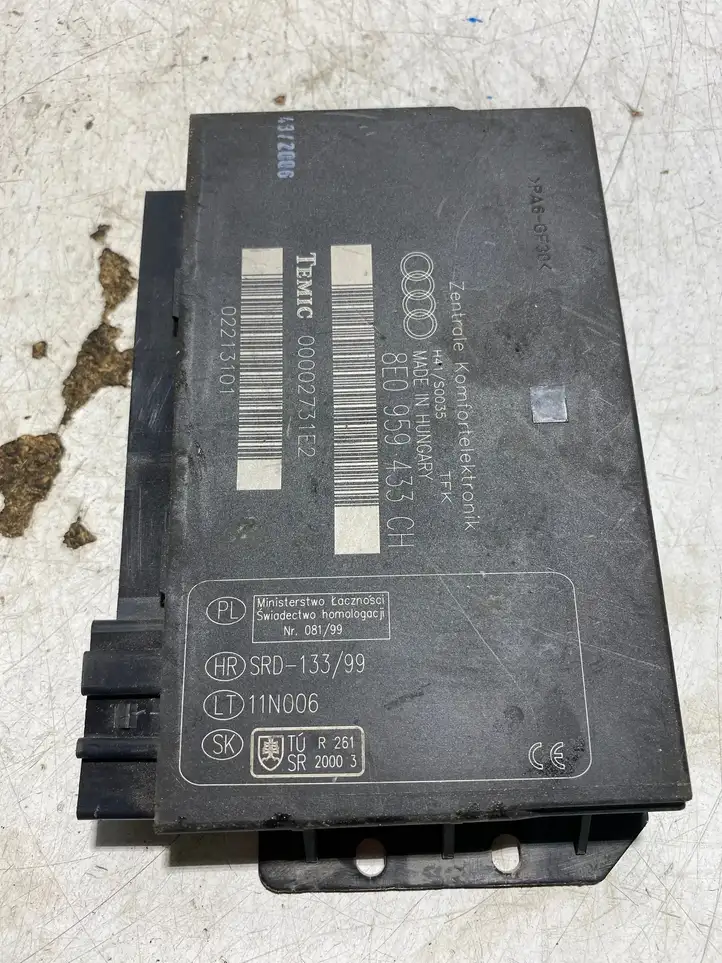 Audi A4 S4 B7 8E 8H (2004 - 2009) 8E0959433CH Модуль комфорта — фото 1