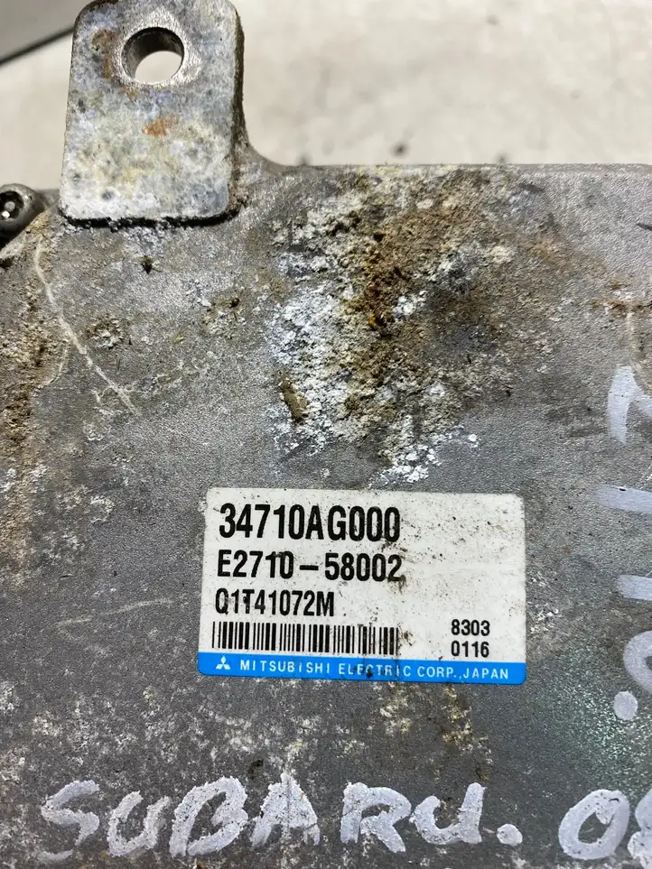 Subaru Outback (2007 - 2009) 34710AG000 Блок управления усилителем руля — фото 4
