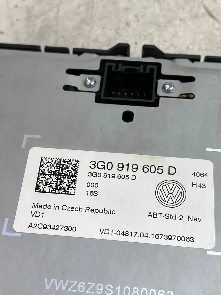 Volkswagen PASSAT B8 (2015 - ) 3Q0035846 Магнитола / мультимедийная система — фото 7