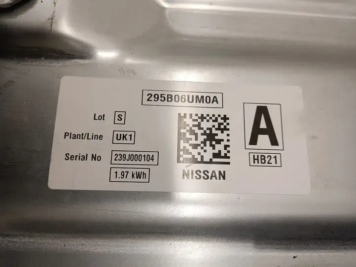 Nissan Qashqai J12 (2021 - ) 295B06UM0A Аккумулятор гибридного / электрического автомобиля — фото 5