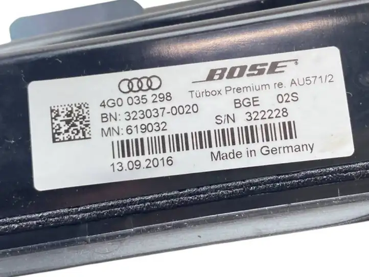 Audi A6 C7 (2014 - 2018) 4G0035298 Динамики передних дверей — фото 7