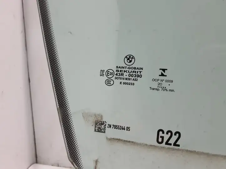 BMW 4 G22 G23 G24 G26 (2020 - ) 7955244 Стекло передней двери — фото 2