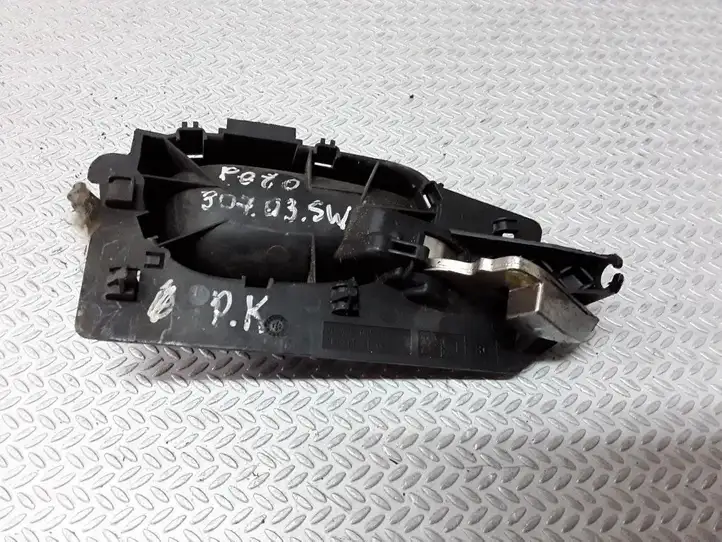 Peugeot 307 CC (2001 - 2005) 9643604577 Внутренняя ручка двери — фото 3