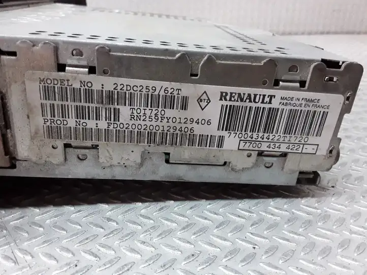 Renault Megane I (1995 - 2002) 7700434422 Магнитола / мультимедийная система — фото 2