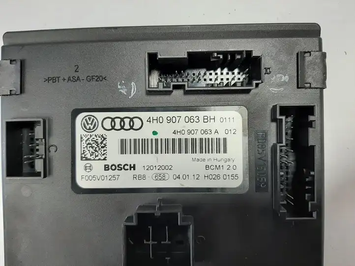Audi A6 C7 (2011 - 2014) 4H0907063BH Модуль управления кузовом (BCM) — фото 2