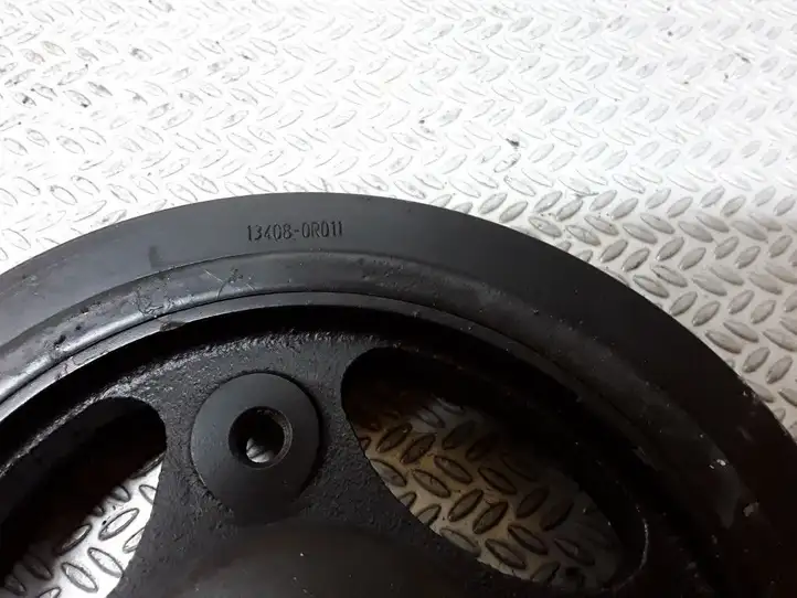 Toyota Avensis T250 (2006 - 2009) 134080R011 Шкив коленчатого вала — фото 3