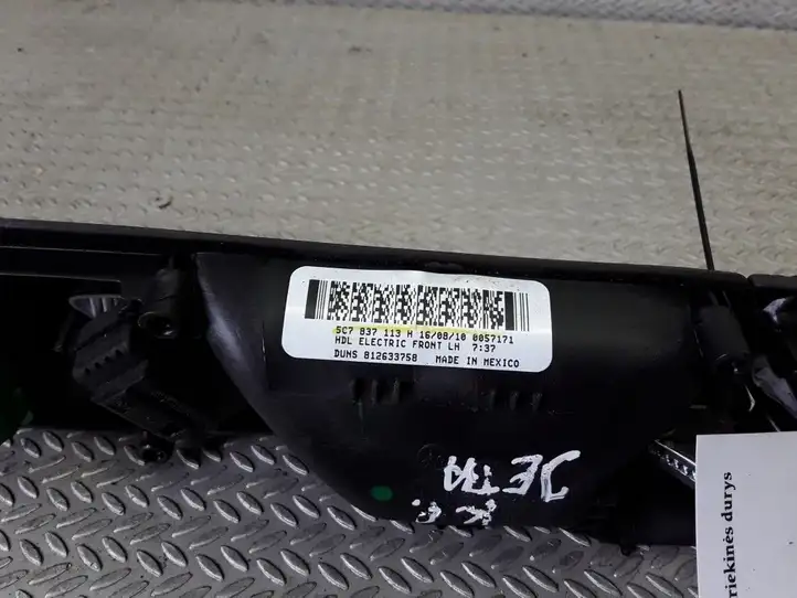 Volkswagen Jetta VI (2011 - 2018) 5C7837113H Внутренняя ручка двери — фото 3