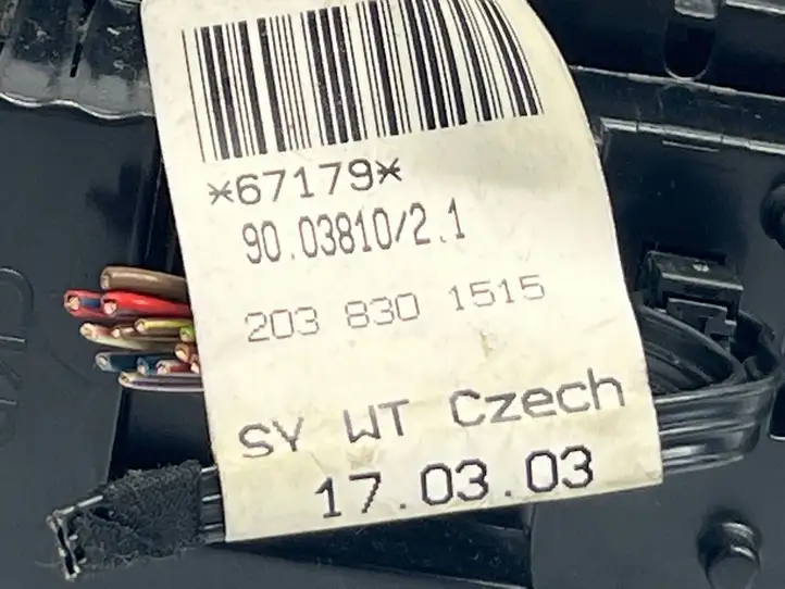 Mercedes-Benz CLK A209,C209 (2002 - 2009)  A2097200122 Отделка пепельницы