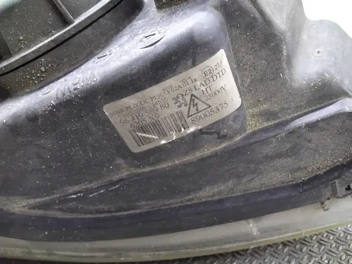 Peugeot 607 (2000 - 2004) 9641958980 Передняя фара — фото 2