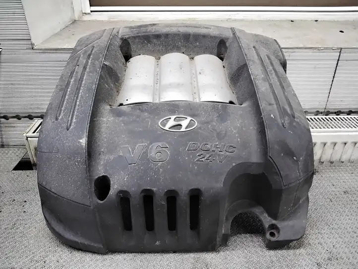 Hyundai Santa Fe (2000 - 2005) Крышка двигателя декоративная — фото 1