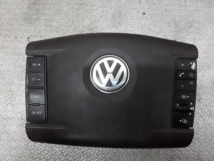 Volkswagen Touareg I (2002 - 2010) SW10HW0021 Подушка безопасности руля — фото 1