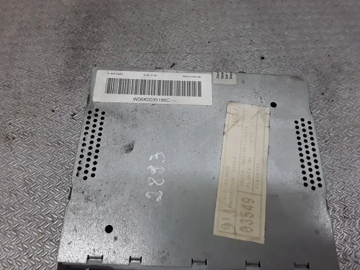 Seat Cordoba (6K) (1999 - 2002) 6K0035186C Магнитола / мультимедийная система — фото 4
