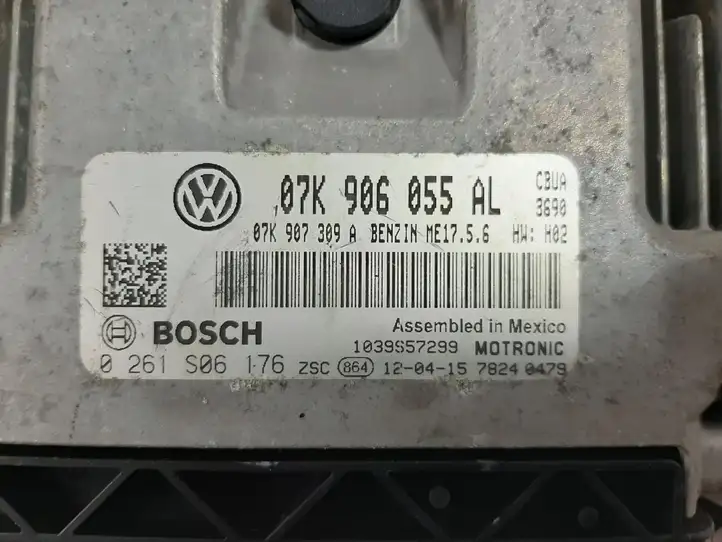 Volkswagen PASSAT B7 (2011 - 2014) 07K906055AL Блок управления двигателем (ЭБУ) — фото 3