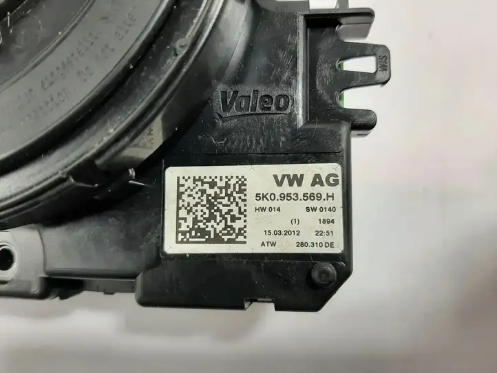 Volkswagen PASSAT B7 (2011 - 2014) 5K0953569H Контактное кольцо SRS — фото 2