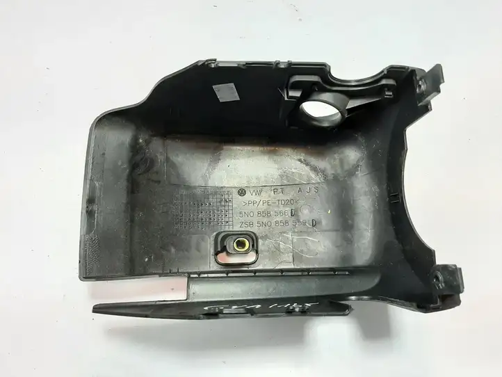 Volkswagen Sharan (2010 - 2015) 5N0858566D Обшивка рулевой колонки — фото 4