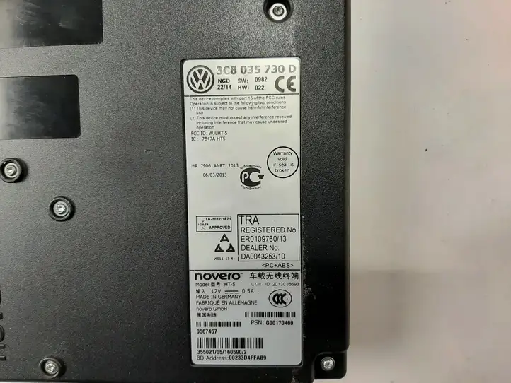 Volkswagen Sharan (2010 - 2015) 3C8035730D Bluetooth модуль — фото 3