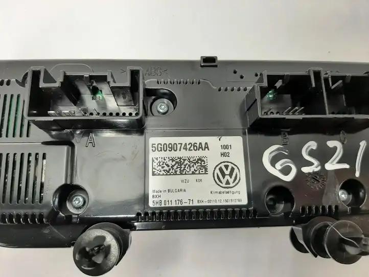 Volkswagen Golf VII (2013 - 2019) 5G0907426AA Управление климат контролем — фото 3