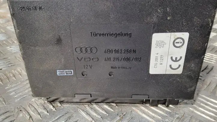 Audi A6 S6 C5 4B (2001 - 2004) 4B0962258N Модуль комфорта — фото 3