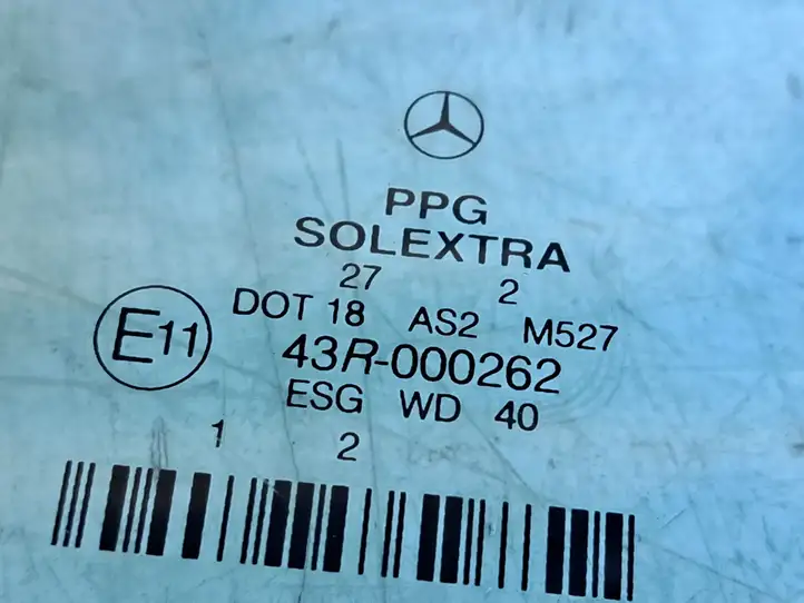 Mercedes-Benz E W211 (2002 - 2009) 43R000262 Стекло задней двери — фото 2
