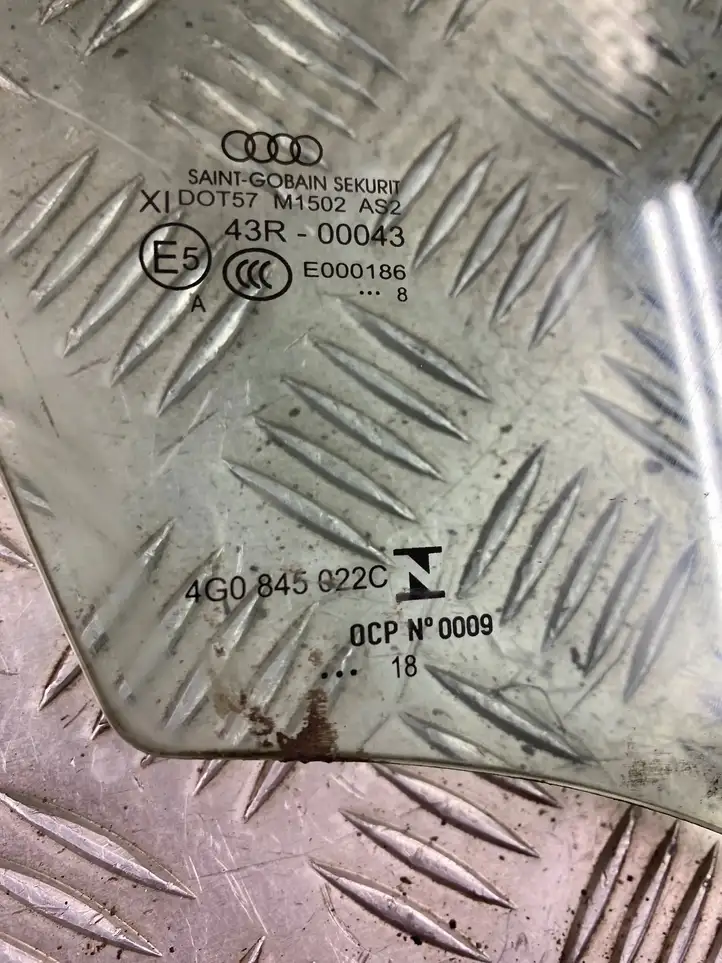 Audi A6 Allroad C7 (2014 - 2018) 4G0845022C Стекло передней двери — фото 6