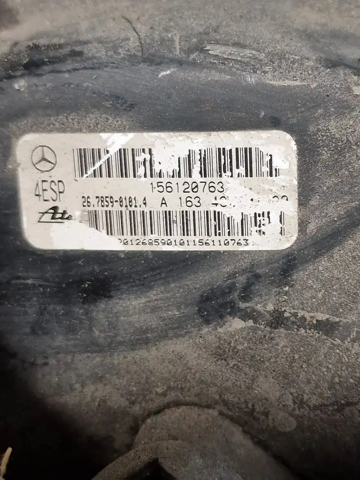 Mercedes-Benz ML W163 (1997 - 2005) 03785817004 Вакуумный усилитель тормозов — фото 3