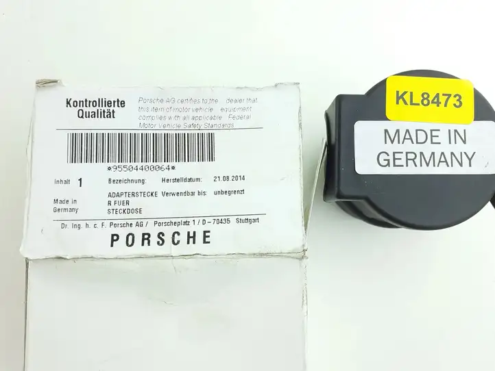 Porsche Cayenne (92A) (2011 - 2017) 95504400064 Переходник розетки прицепа — фото 4