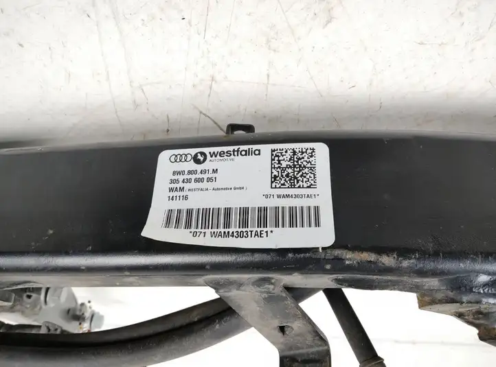 Audi A4 S4 B9 (2015 - 2019) 8W0800491M Комплект буксировочного крюка — фото 6