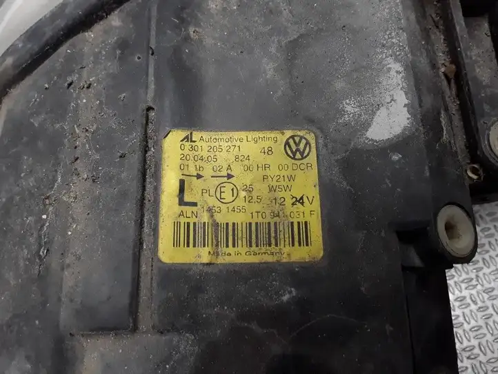 Volkswagen Touran I (2003 - 2010) 0301205271 Передняя фара — фото 2