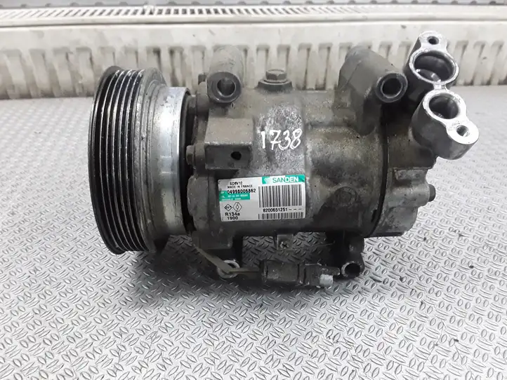 Renault Modus (2007 - 2012) 8200651251 Компрессор (насос) кондиционера воздуха — фото 2