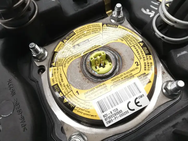 Nissan Micra (2013 - 2016) 0589P1000232 Подушка безопасности руля — фото 3