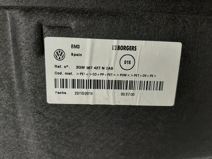 Volkswagen T-Cross (2017 - ) 2GM867427N Боковая обшивка багажника — фото 3