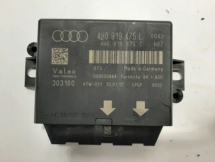 Audi A6 C7 (2011 - 2014) 4H0919475L Блок управления парктрониками — фото 1