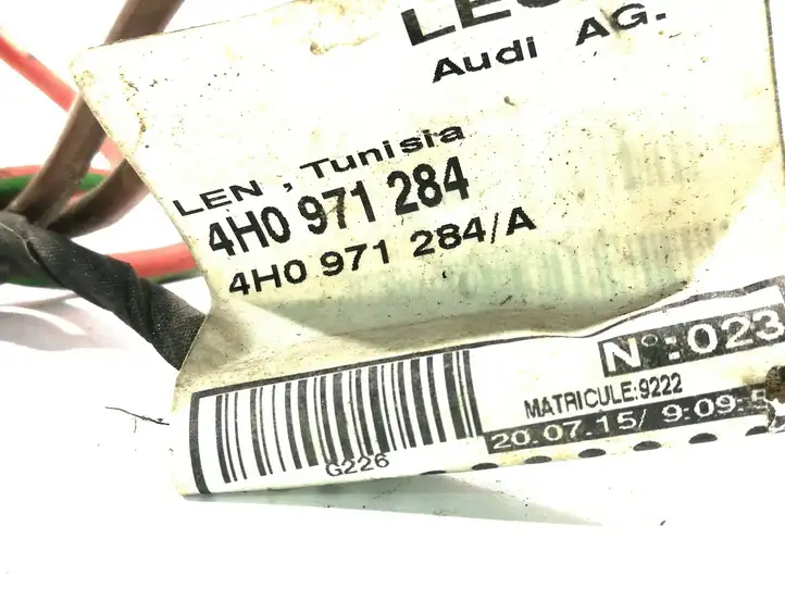 Audi A8 S8 D4 4H (2013 - 2017) 4H0971284 Проводка вентилятора охлаждения — фото 5
