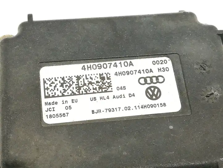 Audi A8 S8 D4 4H (2010 - 2014) 4H0907410A Пульт управления воротами — фото 4