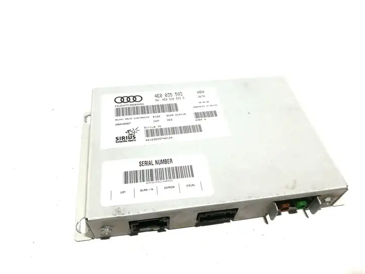 Audi A8 S8 D3 4E (2005 - 2007) 4E0035593 Контроллер мультимедийной системы — фото 1