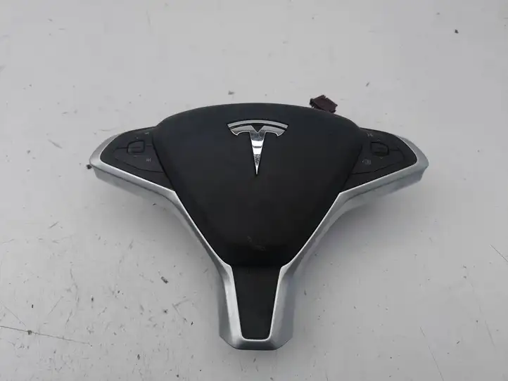 Tesla Model S (2012 - 2016) 102250600C Подушка безопасности руля — фото 1