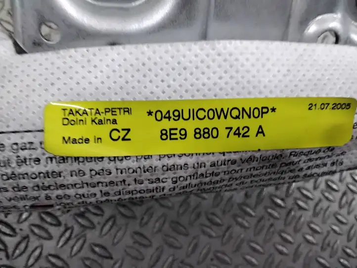 Audi A4 S4 B7 8E 8H (2004 - 2009) 8E9880742A Боковая подушка безопасности шторка — фото 2