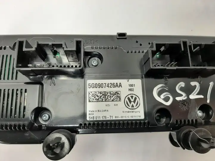 Volkswagen Golf VII (2013 - 2019) 5G0907426AA Управление климат контролем — фото 3