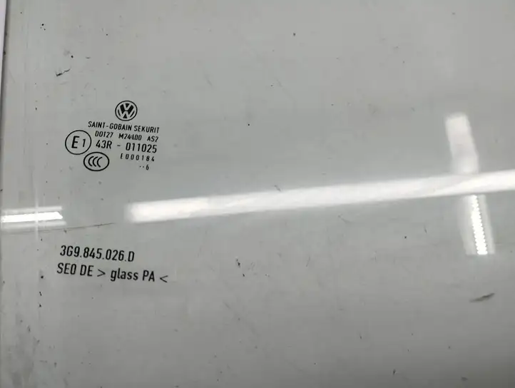 Volkswagen PASSAT B8 (2015 - ) 3G9845026D Стекло задней двери — фото 6