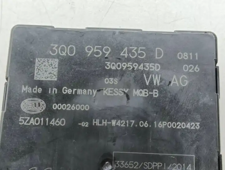 Volkswagen PASSAT B8 (2015 - ) 3Q0959435D Блок бесключевого доступа — фото 2